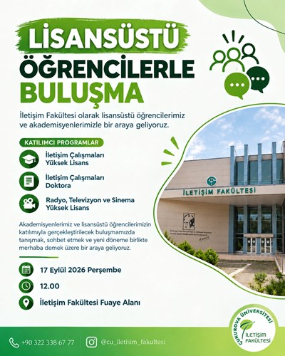 Lisansüstü Öğrencilerle Buluşma