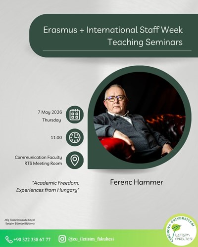Erasmus+ Uluslararası Personel Haftası Eğitim Seminerleri