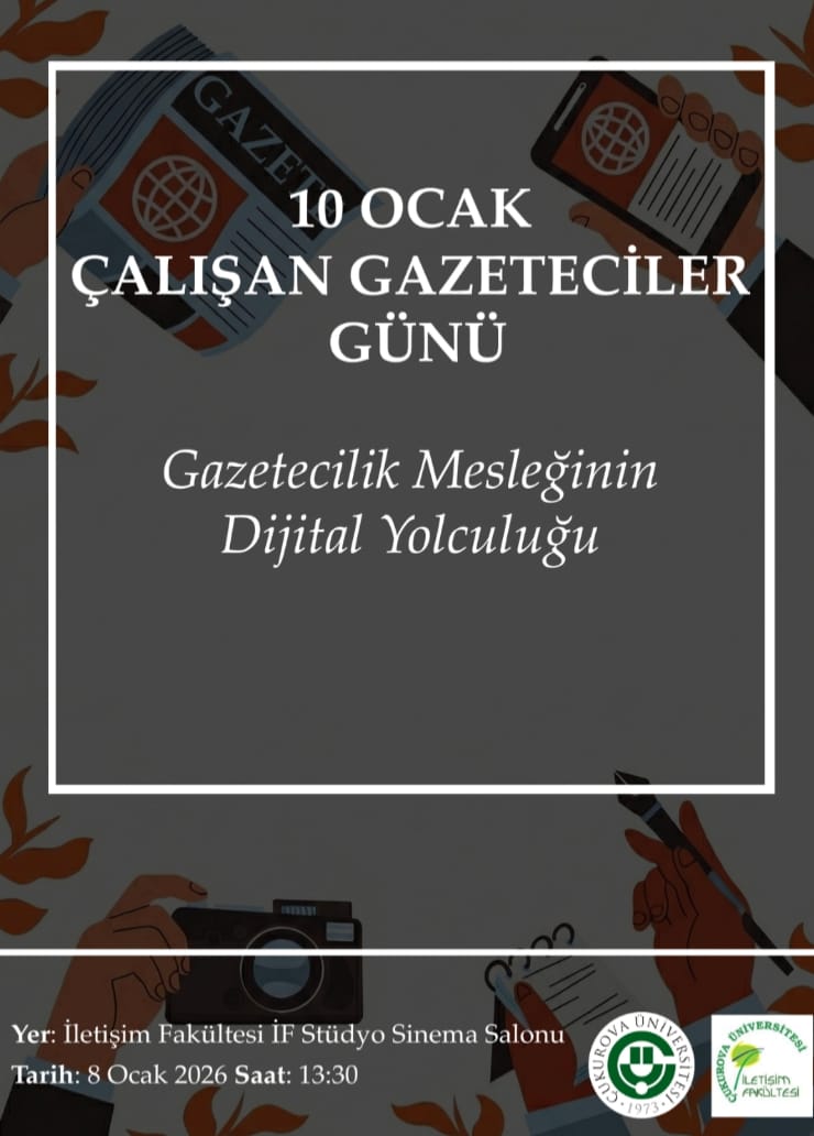 10 OCAK ÇALIŞAN GAZETECİLER GÜNÜ 