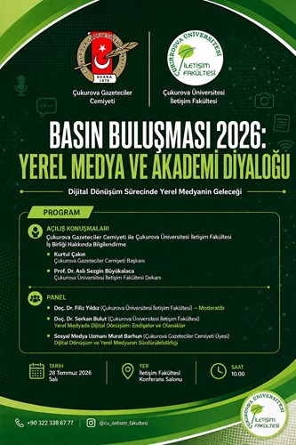 Basın Buluşması:Yerel Medya ve Akademi Diyaloğu