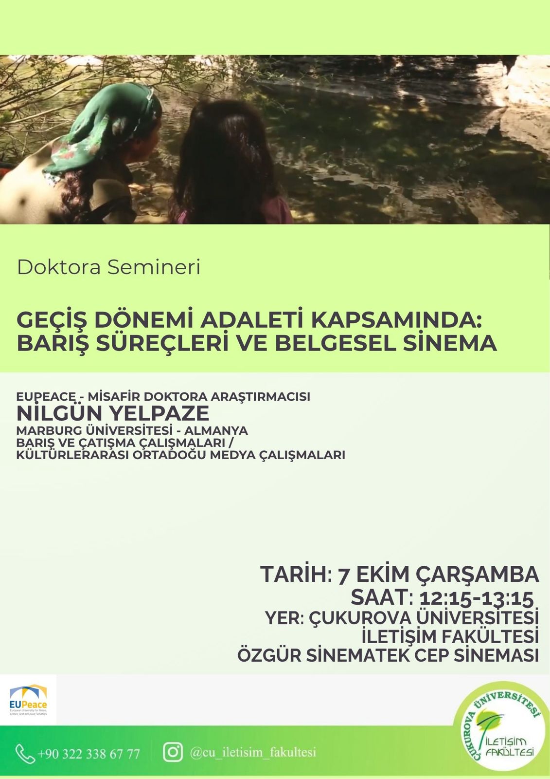 Geçiş Dönemi Adaleti Kapsamında:Barış Süreçleri Ve Belgesel Sinema