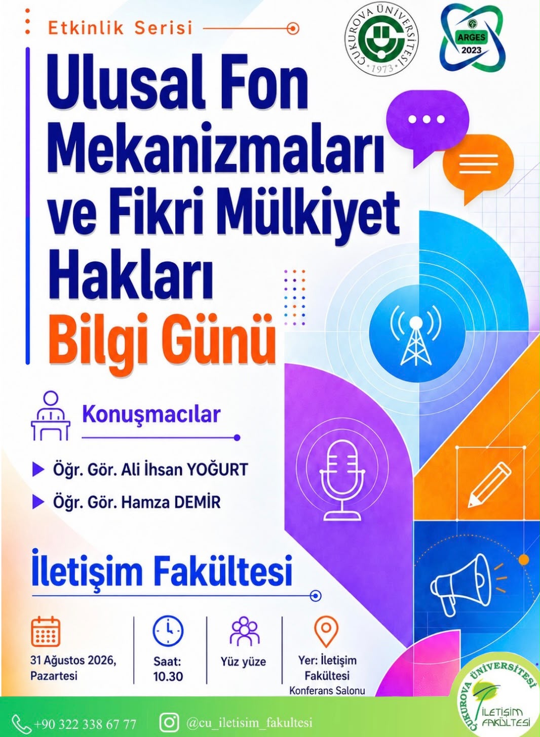 Ulusal Fon Mekanizmaları ve Fikri Mülkiyet Hakları Bilgi Günü