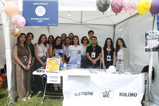 Çukurova Ünifest’e İletişim Fakültesinden Yoğun İlgi